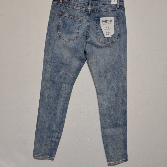 EVIDNT Los Angeles Tate Skinny Ankle Jeans Size 27 - Picture 3 of 4